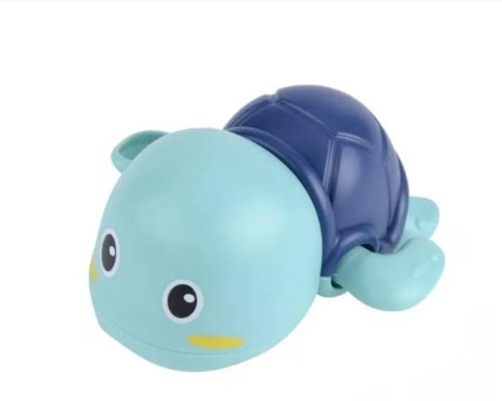 Wind-Up Swimming Turtle Bath Toy for Kids