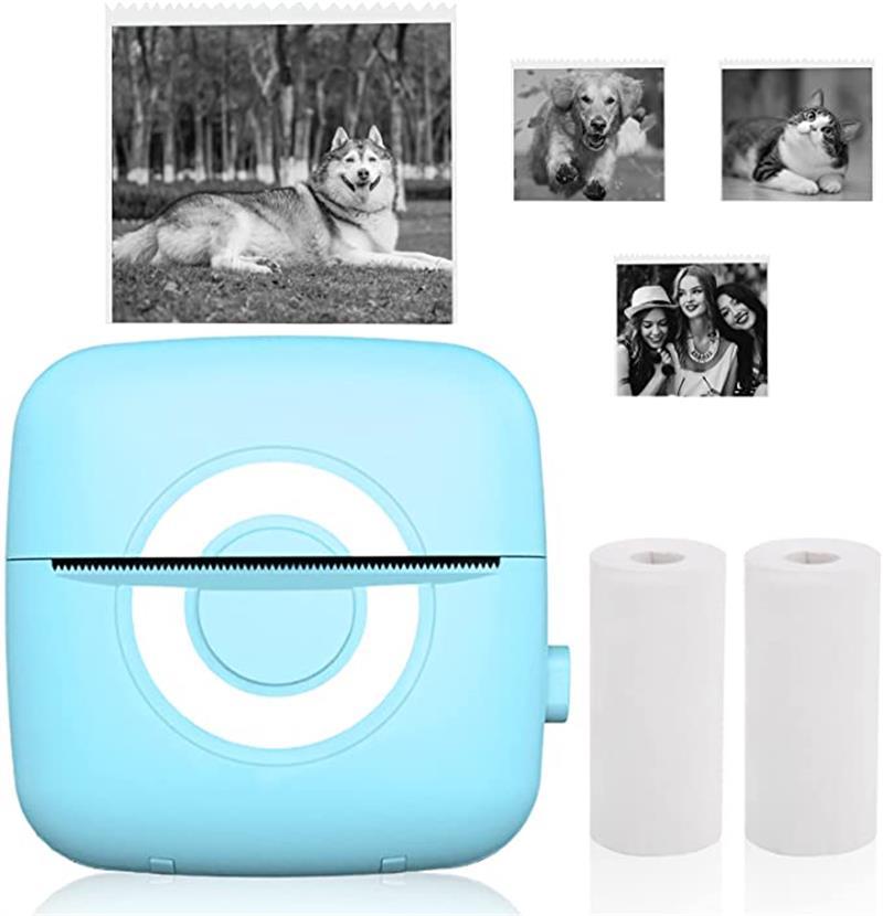 Mini Thermal Printer for Photos, Labels & More